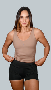 Everyday Bra Tank- Cinammon
