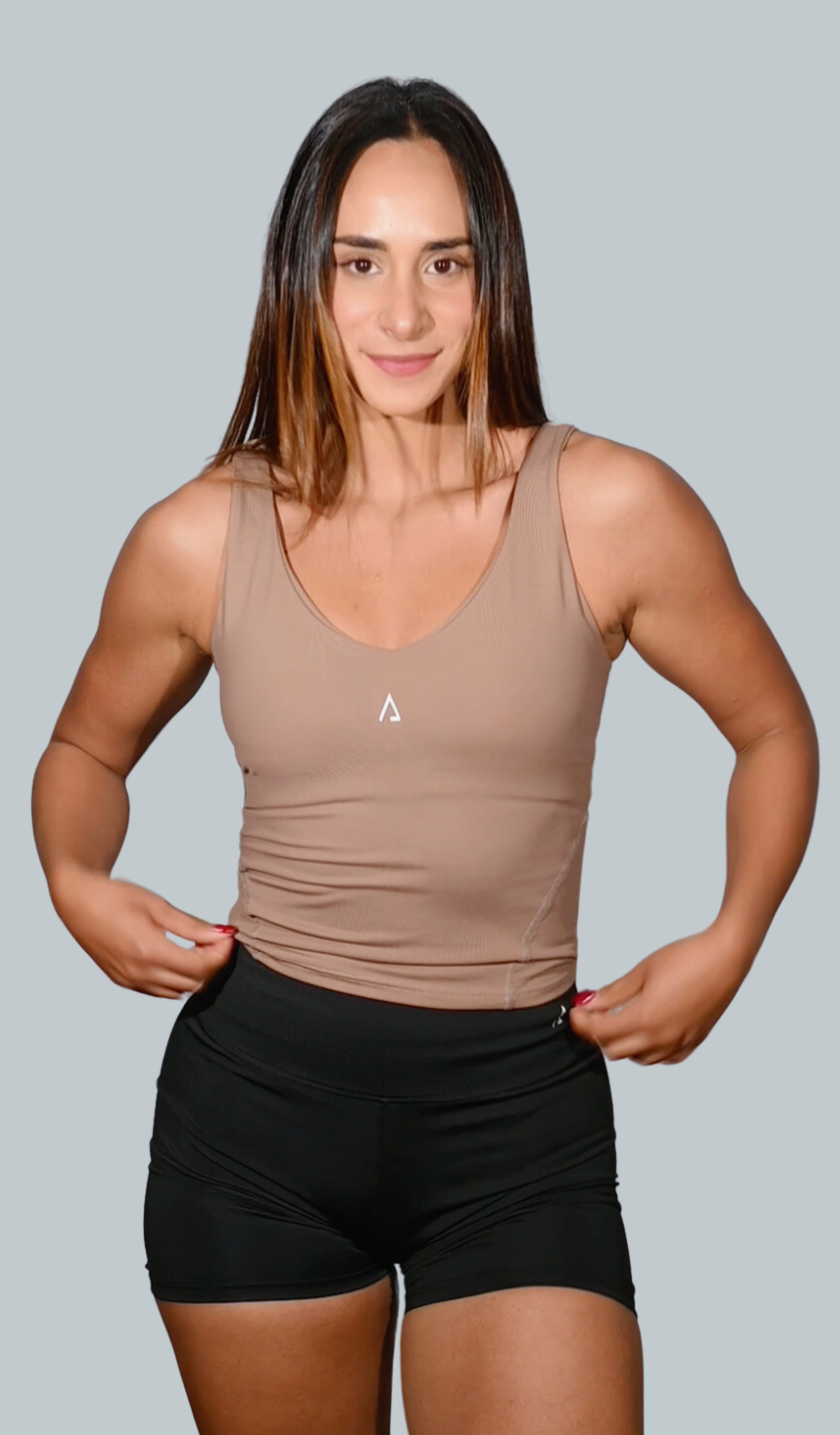 Everyday Bra Tank- Cinammon