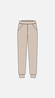 Comfort Jogger-Beige