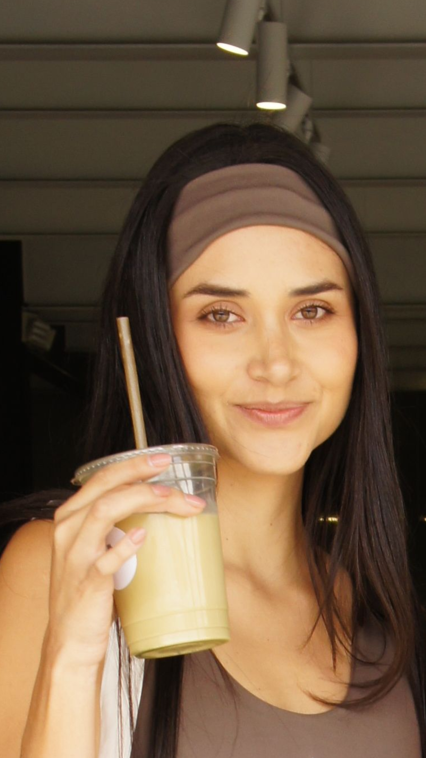 Gym Headband - Deep Taupe