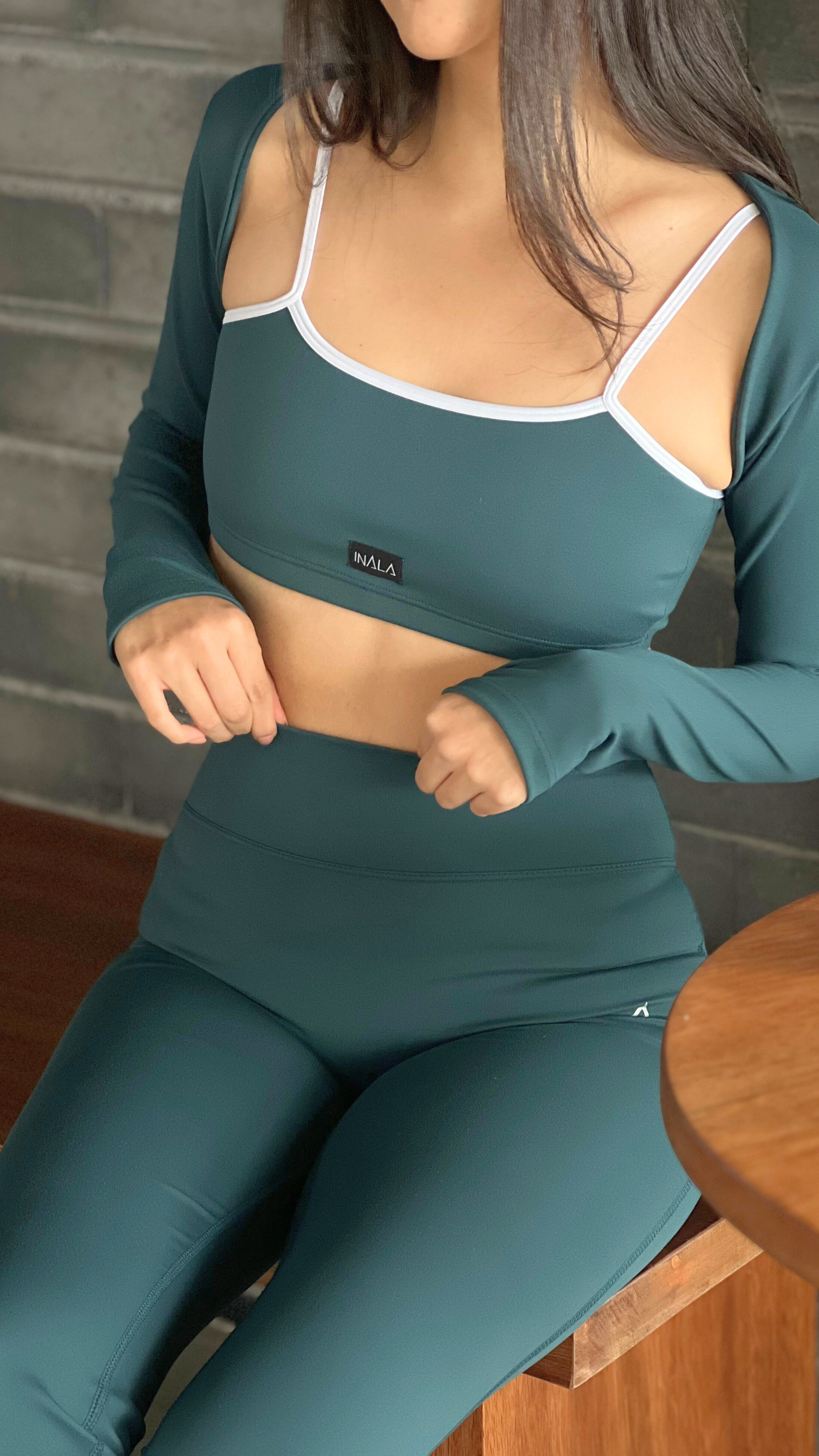 Freedom Micro Top- Midnight Green