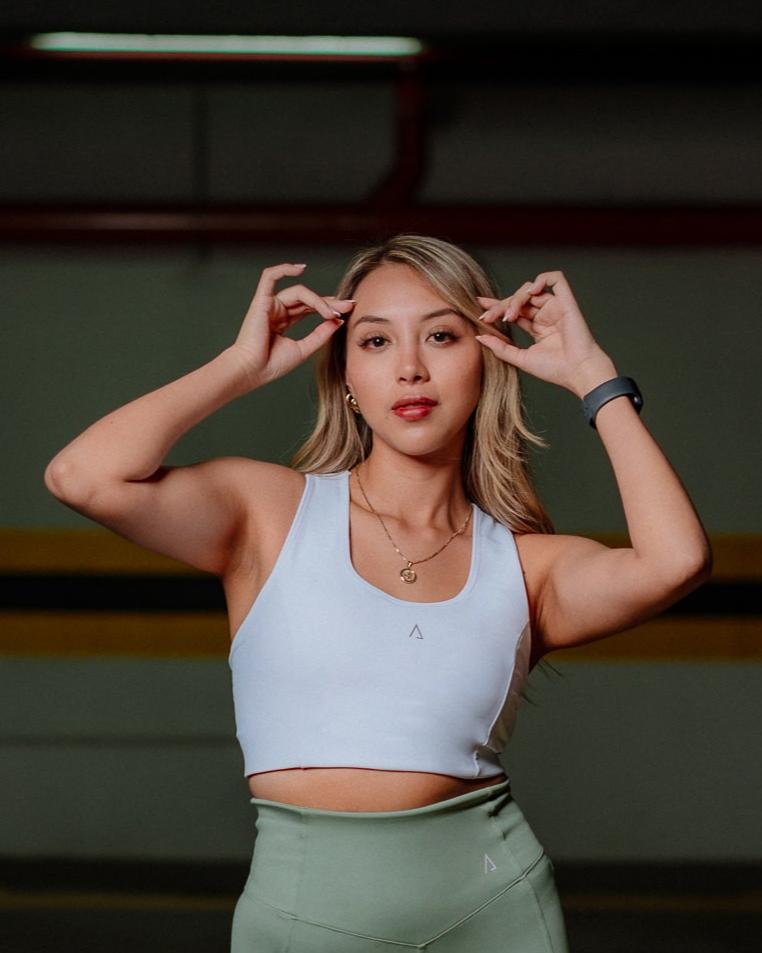 Crop Tank-White