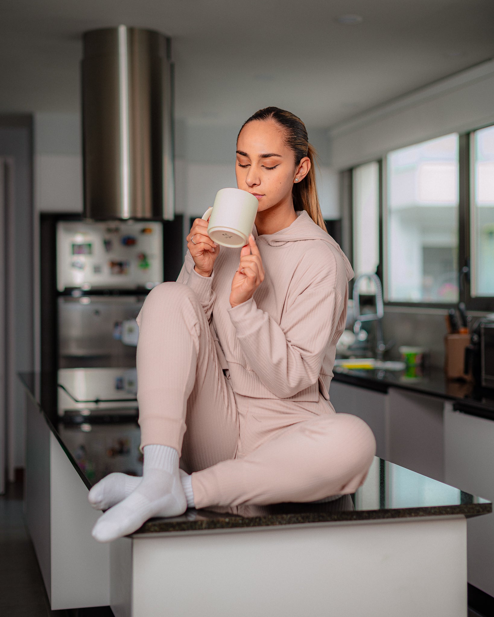 Comfort Jogger-Beige