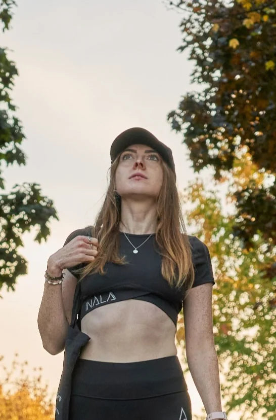 Sculpt Me -Crop Top-Black