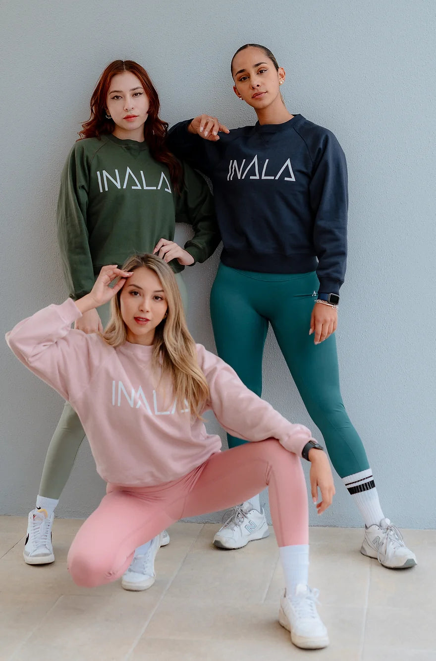 INALA Sweater-Dark Green