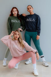 INALA Sweater-Dark Green