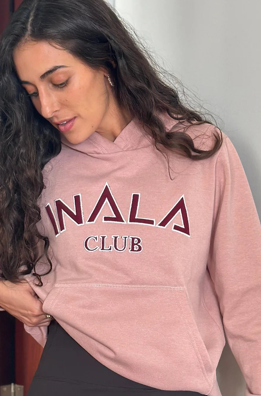 INALA Varsity Hoodie-Pink