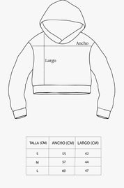 Crop Hoodie-Beige