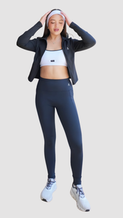 Dynamic Leggings con bolsillos laterales- Midnight Blue
