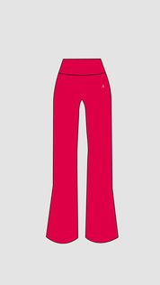 Dynamic Straight Leg - Bright Scarlet
