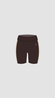 Freedom Contrast Shorts- Dark Brown