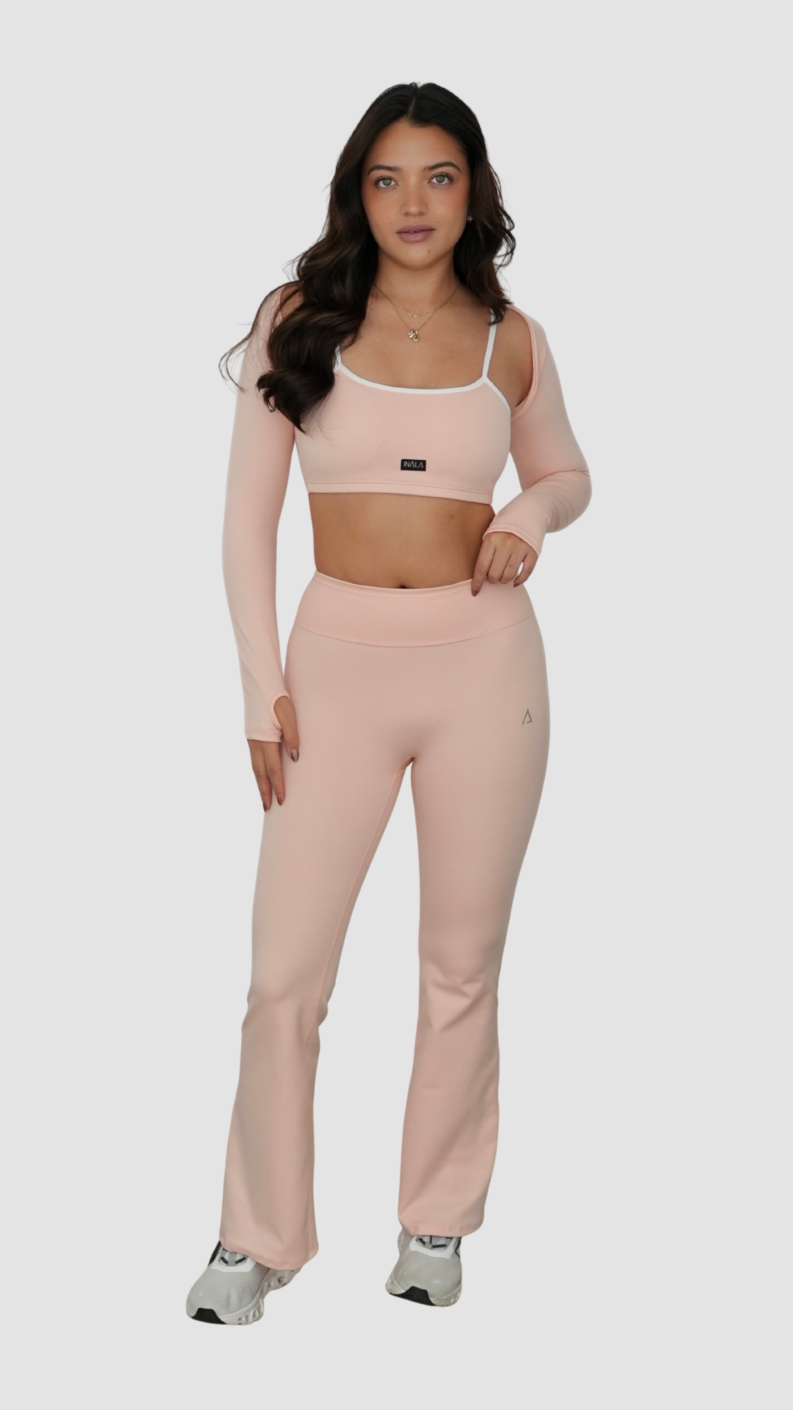 Leggings de basta ancha - Pink