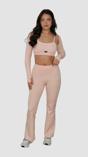 Leggings de basta ancha - Pink