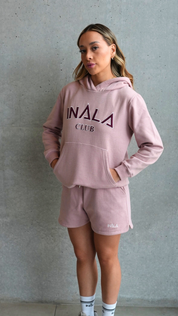 Cozy Sweat Shorts- Pink