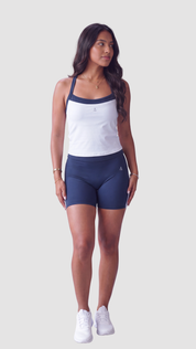Freedom Contrast Tank- White