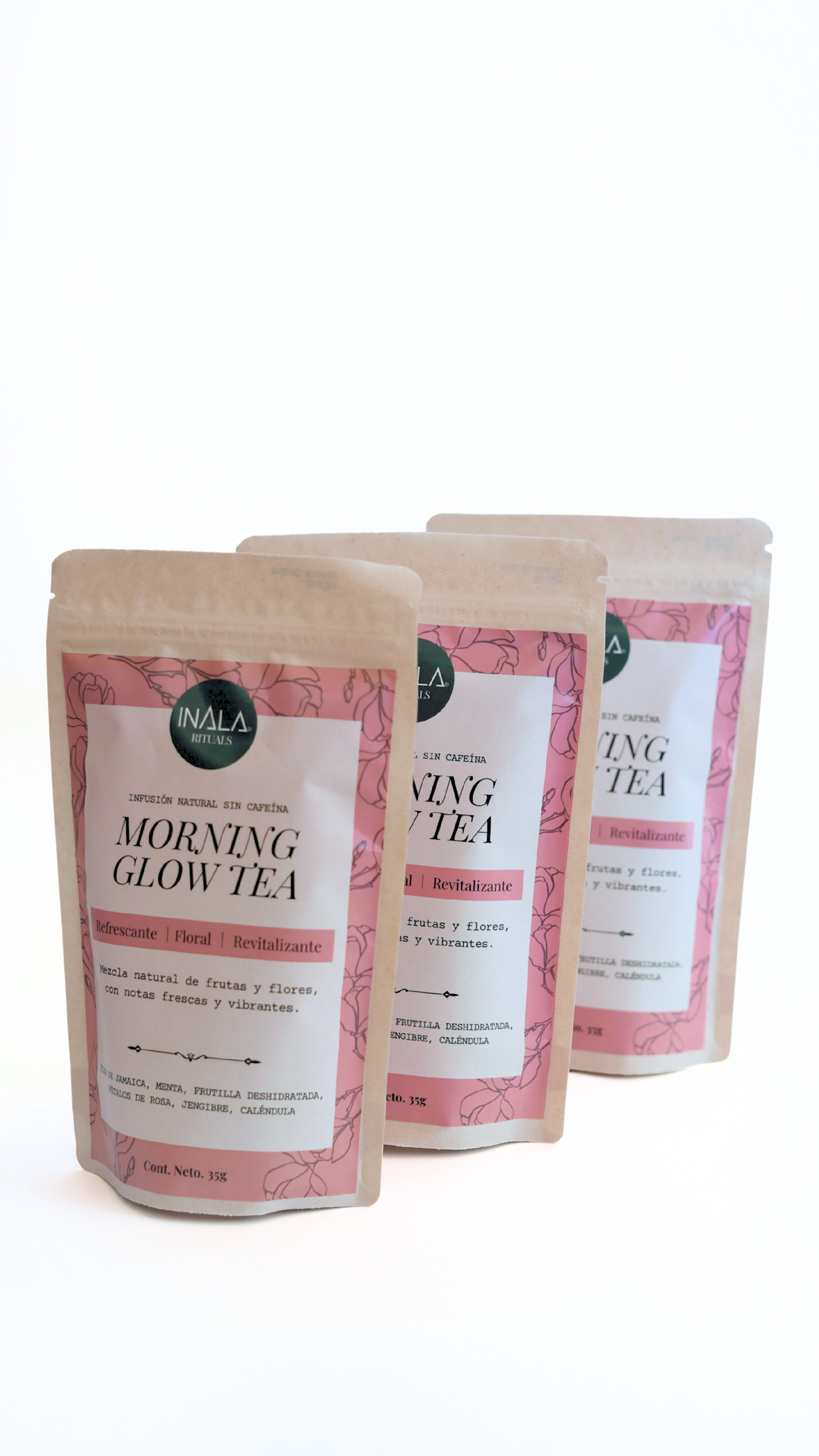 Morning Glow Tea- Infusión de Flores & Frutas (35g) – INALA