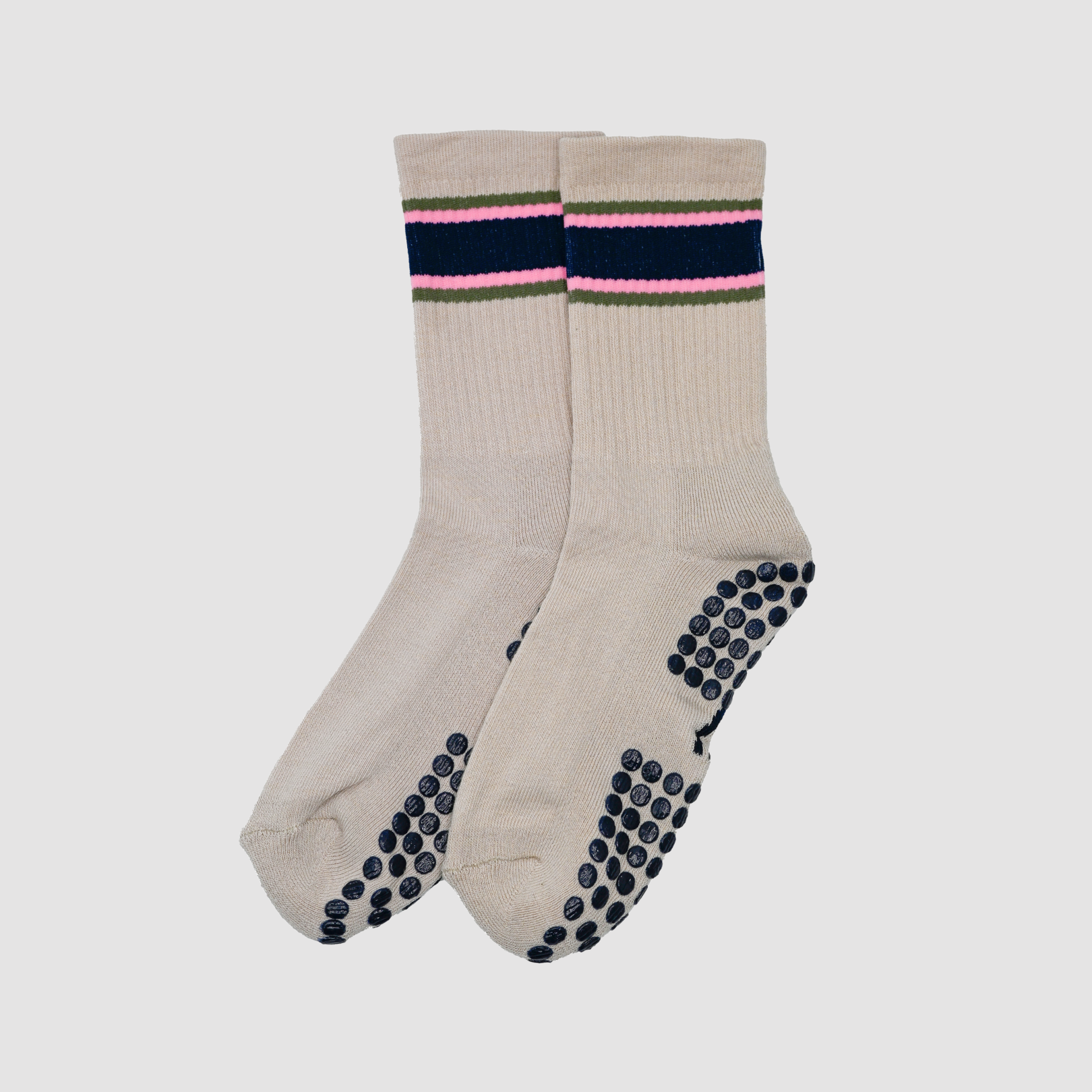 Stripe Grip Socks- Retro