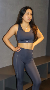 Feeling Powerful Sports Bra- Storm