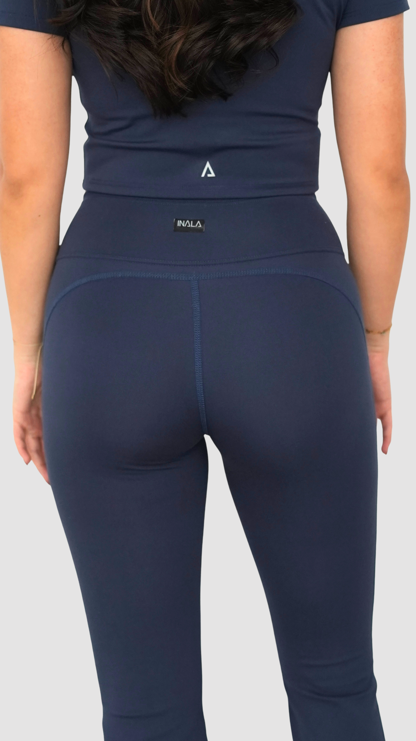Leggings de basta ancha - Navy Blue
