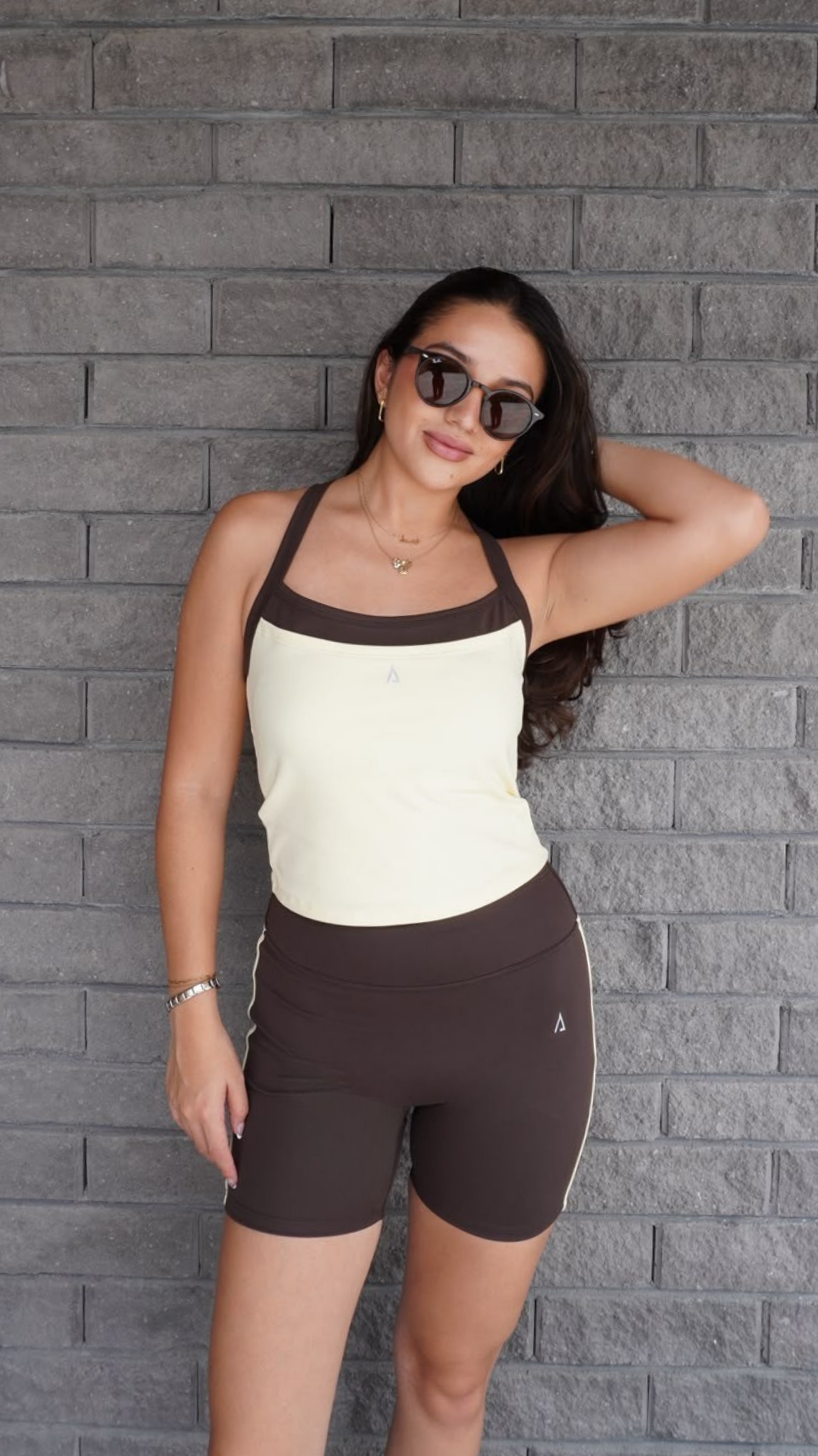 Freedom Contrast Tank- Butter Yellow