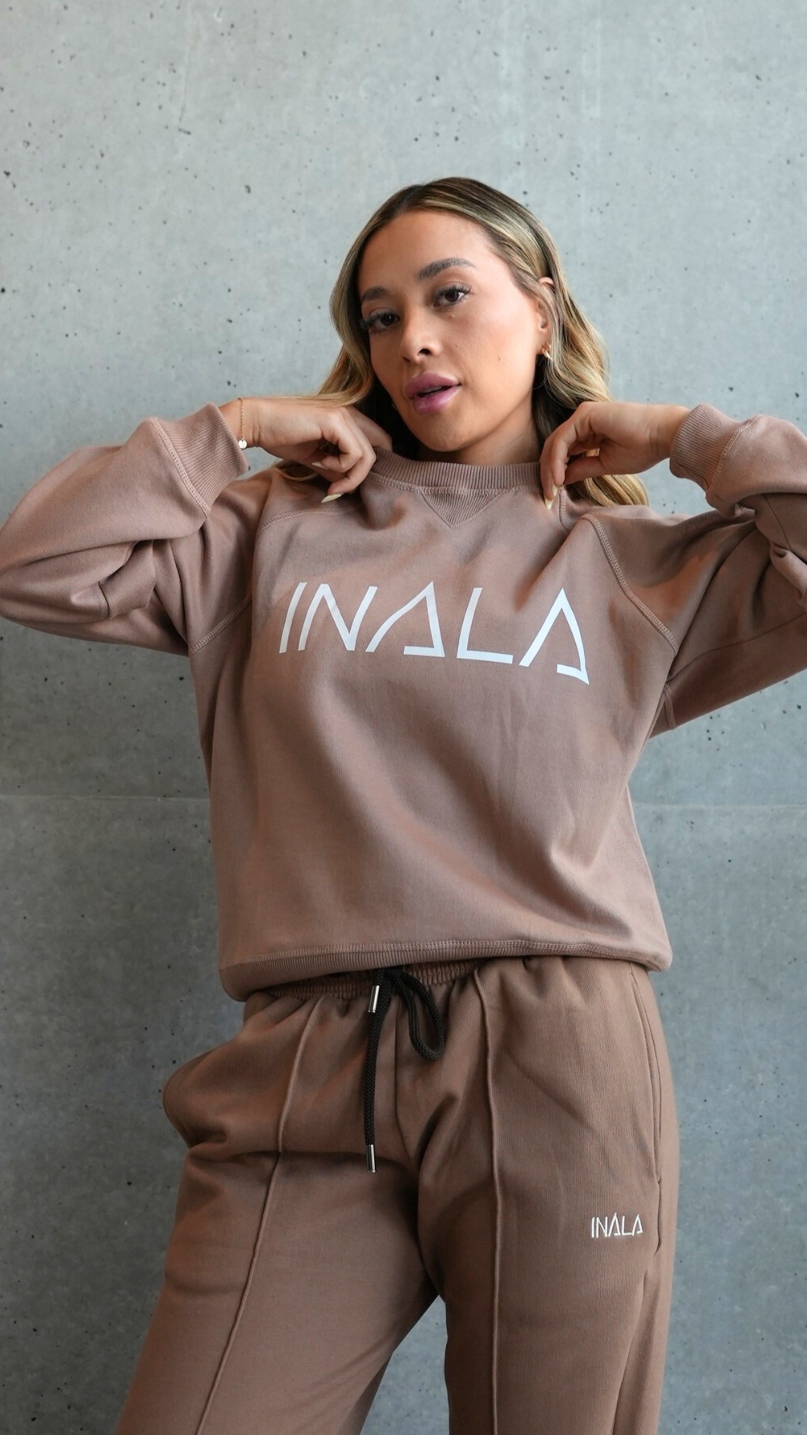 INALA Sweater-Cinammon
