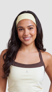 Gym Headband - Butter Yellow