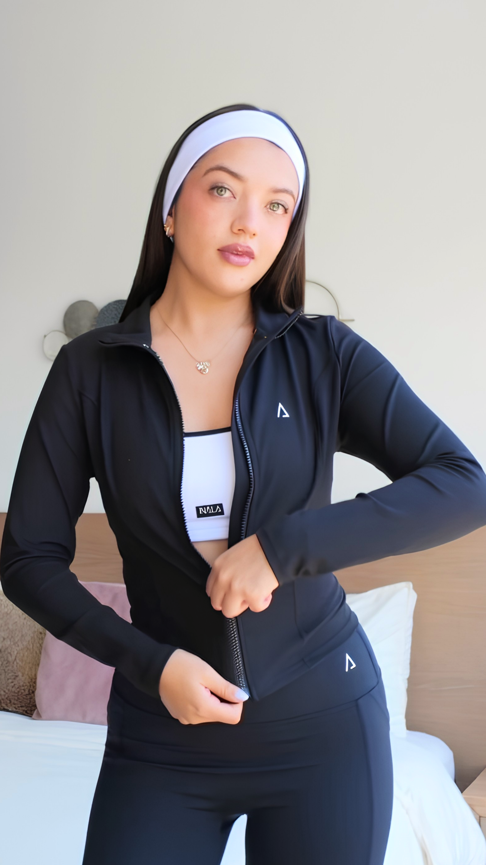 Gym Headband - White