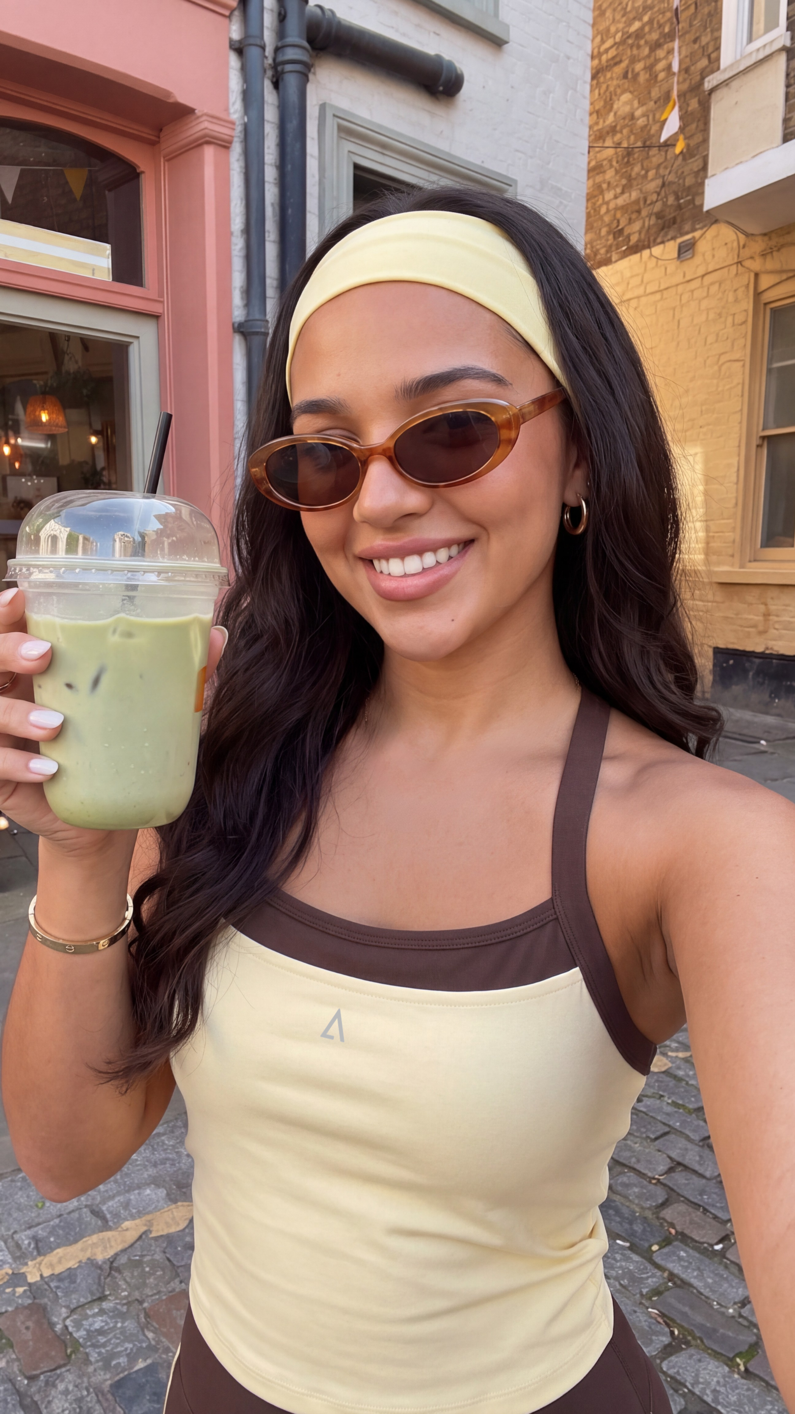 Gym Headband - Butter Yellow