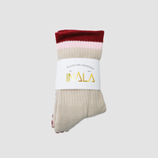 Stripe Grip Socks- Darling