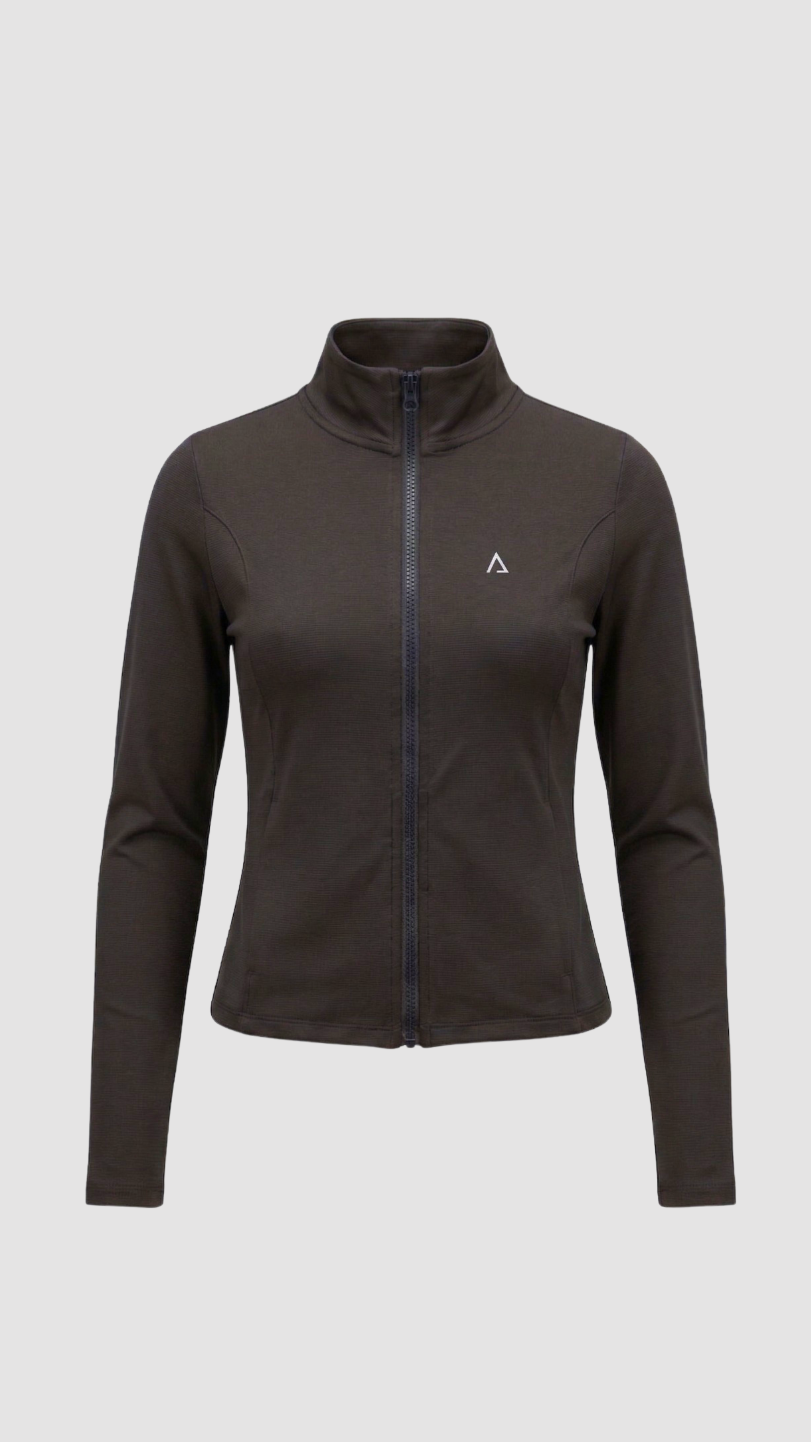 Sculpt Jacket- Dark Brown