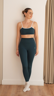 Wonder Leggings- Midnight Green