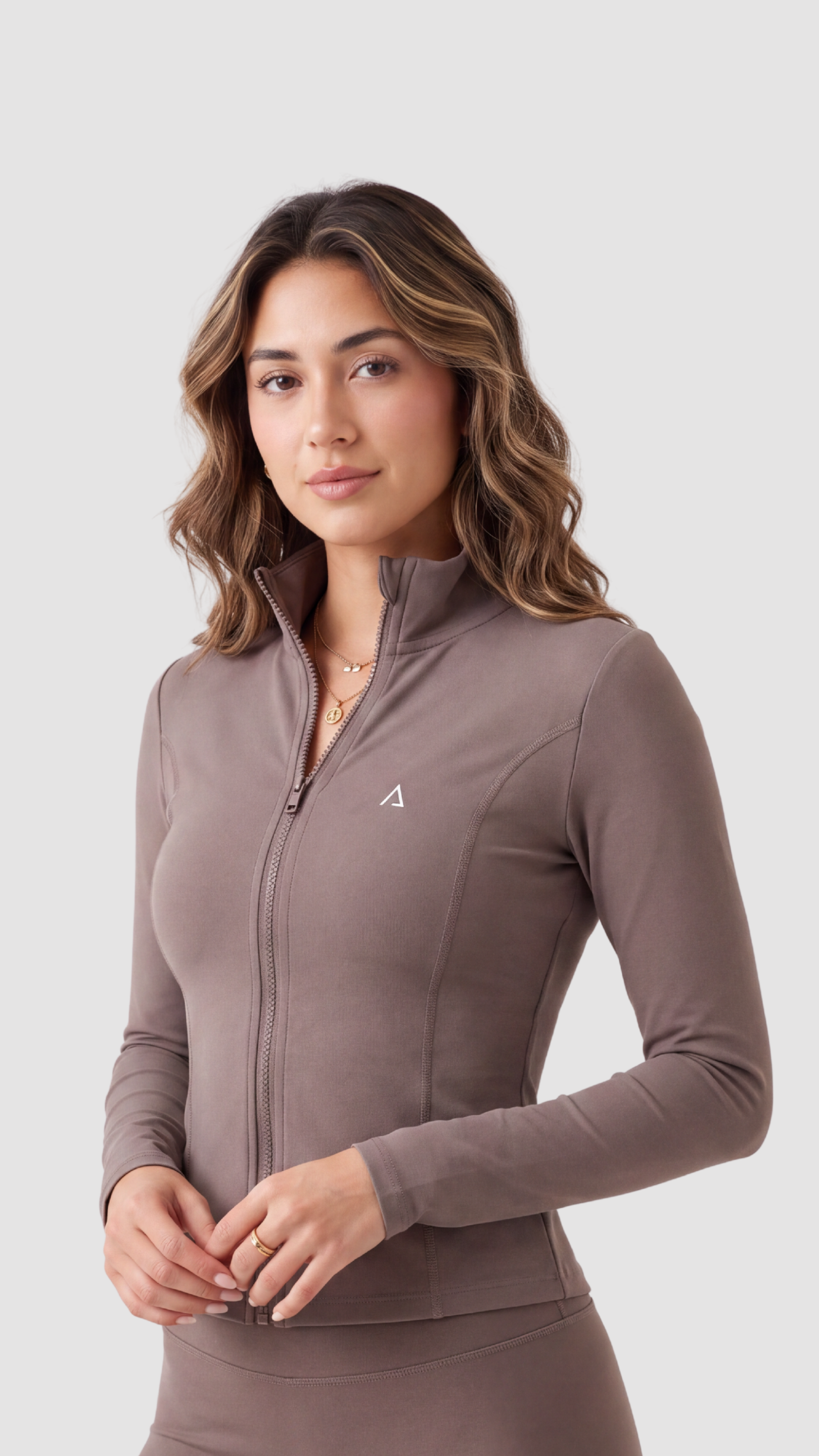 Sculpt Jacket - Dark Brown