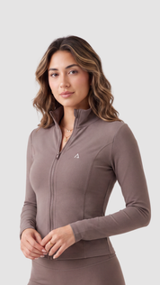 Sculpt Jacket - Dark Brown
