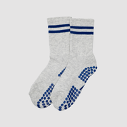 Stripe Grip Socks- Sailor