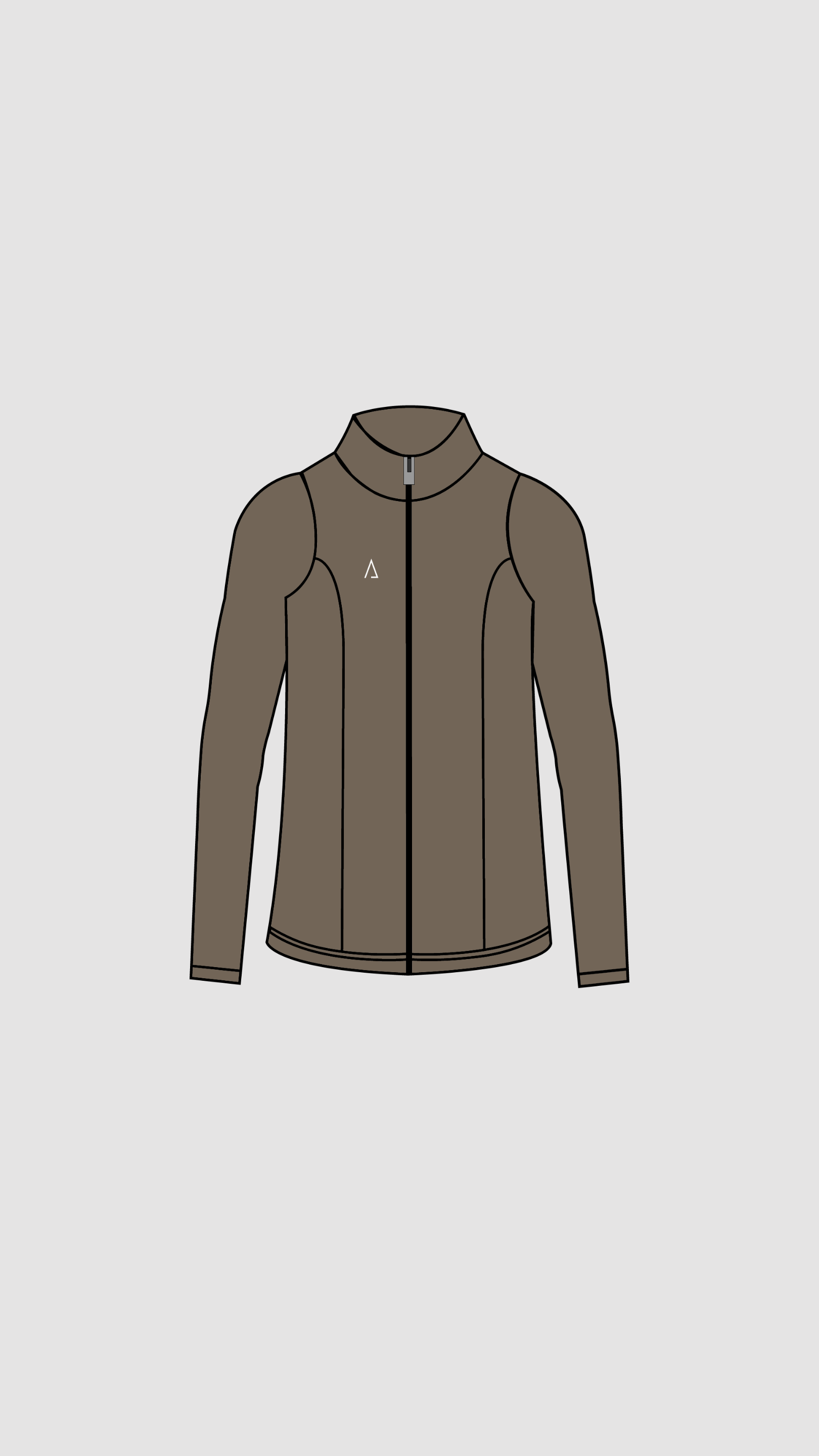 Sculpt Jacket - Dark Brown