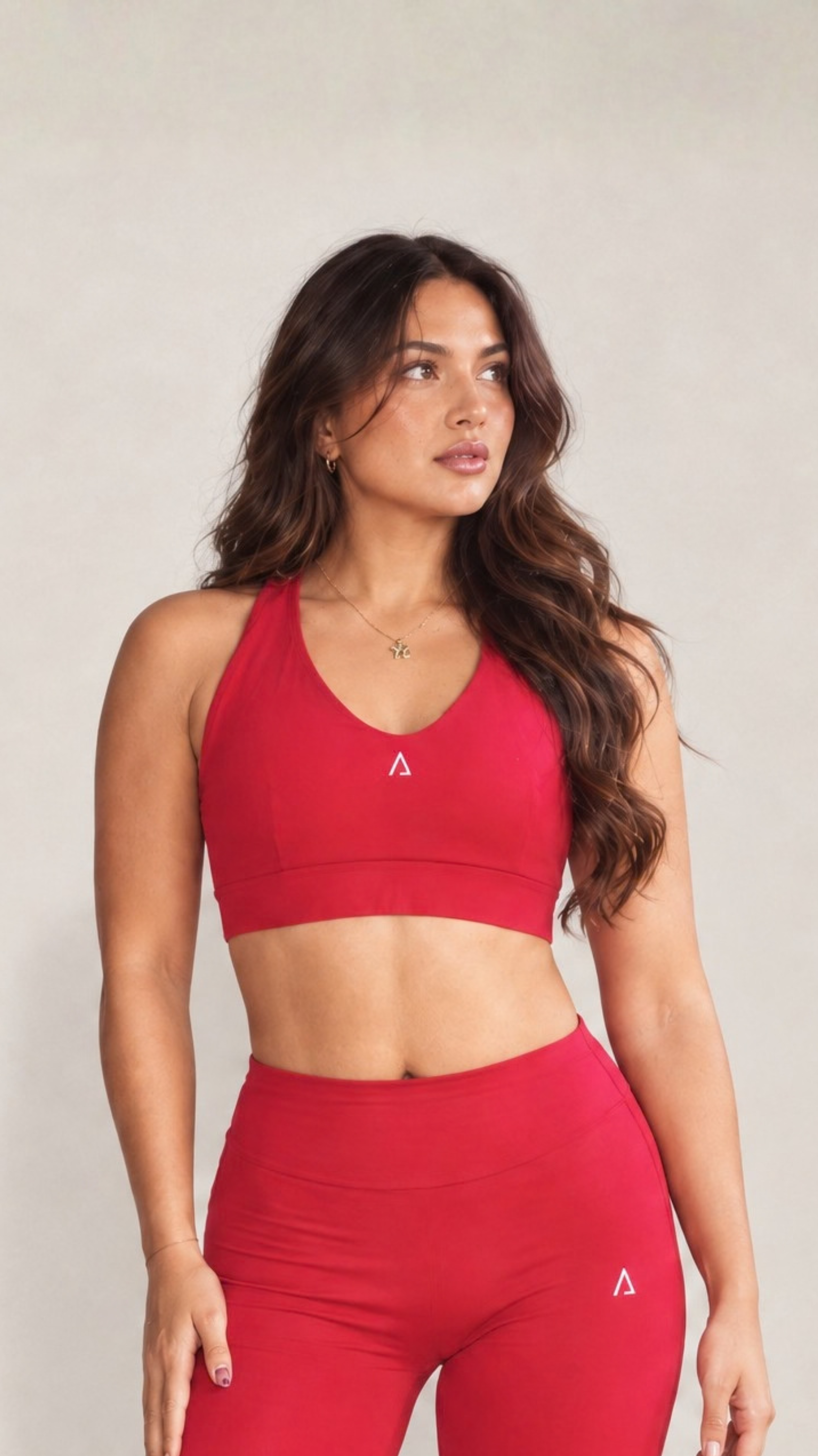 Dynamic Halter - Bright Scarlet