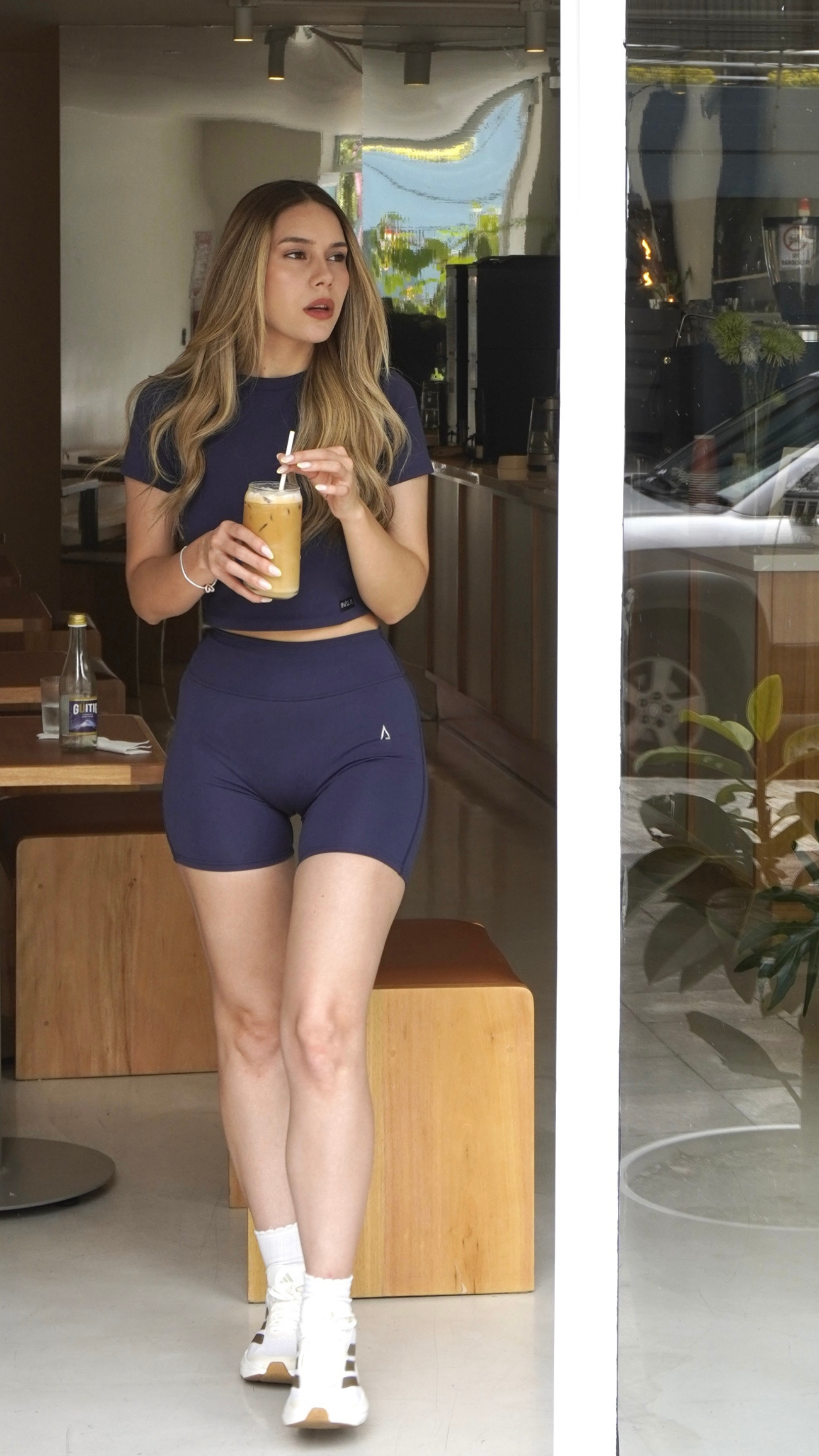 Soft Shorts- Navy Blue