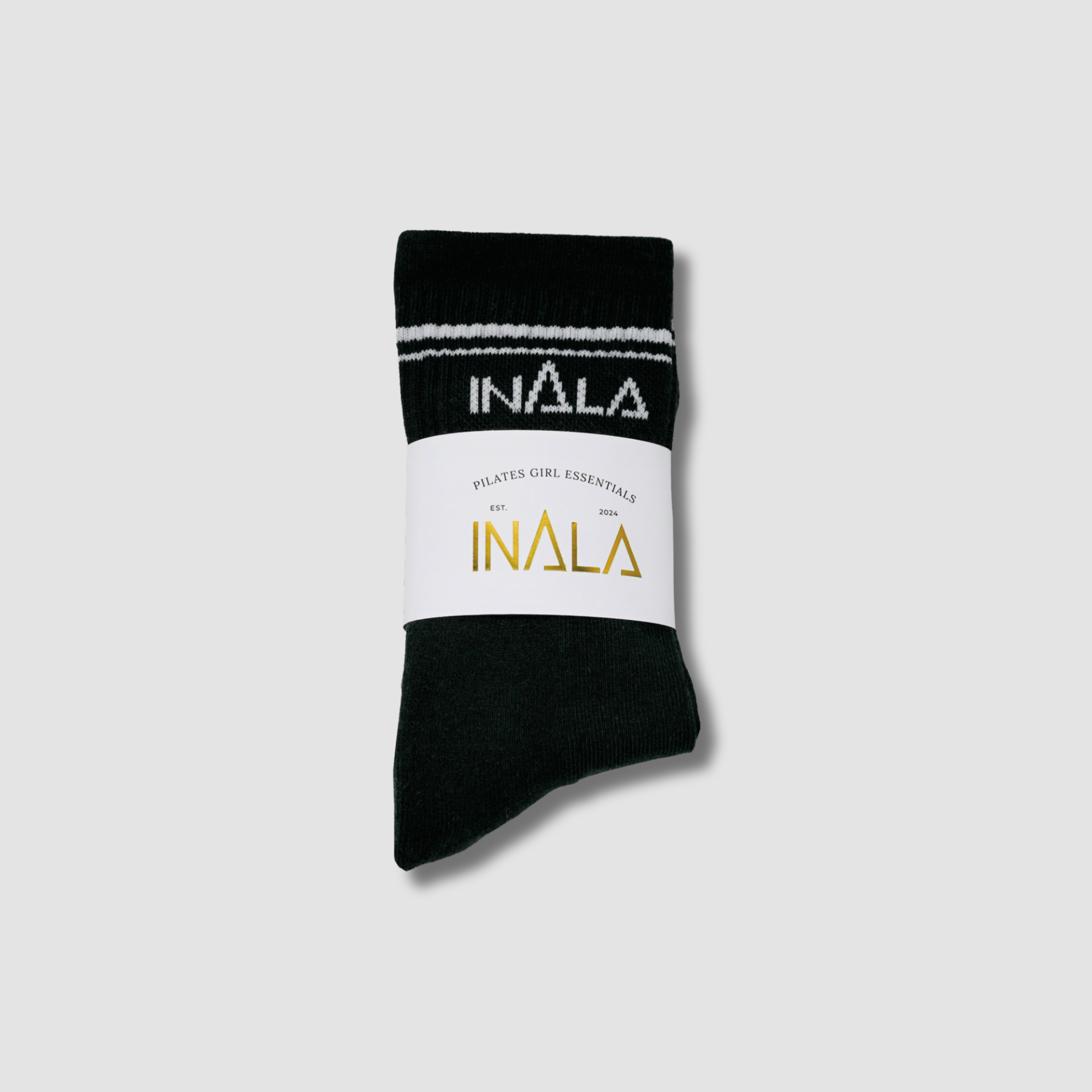 Pilates Flow Socks- Black