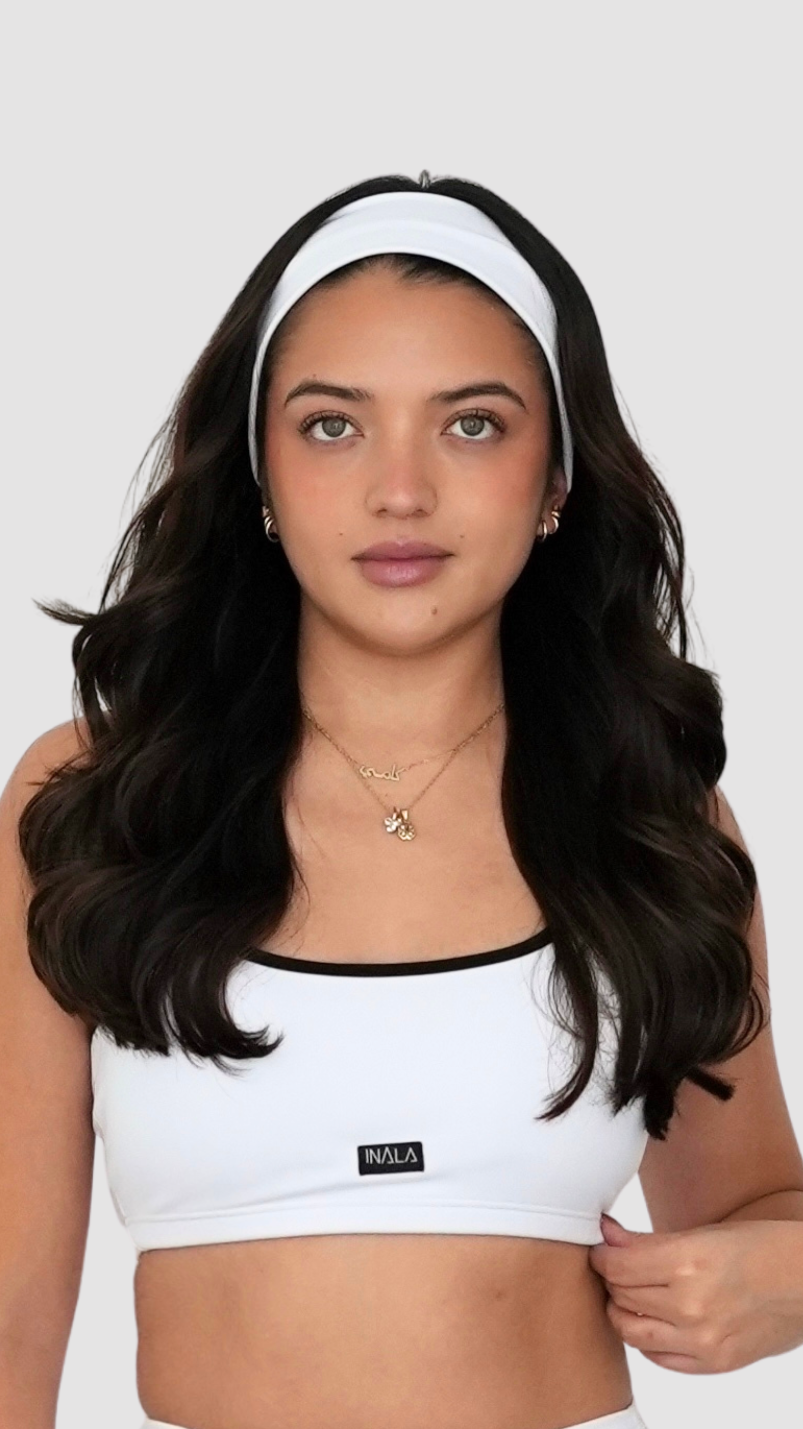Gym Headband - White