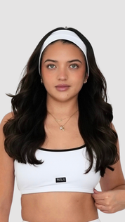 Gym Headband - White