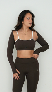 Freedom Micro Top- Dark Brown