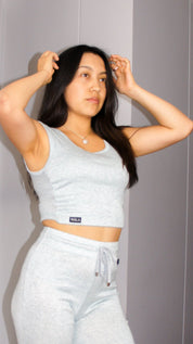 Feeling Inspired- Crop top-Pastel Green