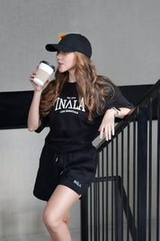 INALA Oversized T-Shirt- Black
