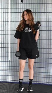 INALA Oversized T-Shirt- Black