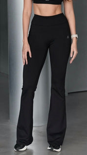 Leggings de basta ancha - Black
