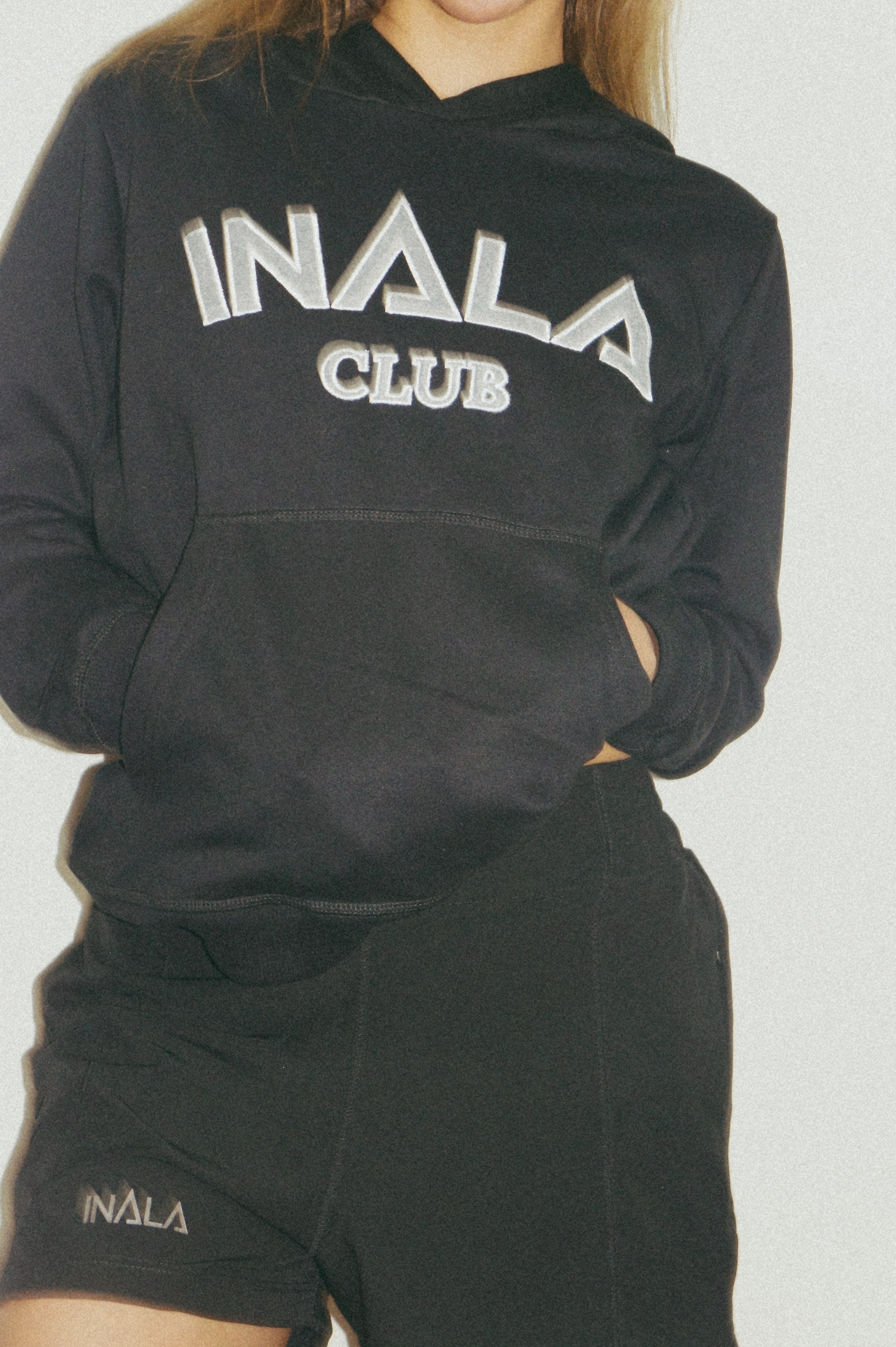 INALA Varsity Hoodie-Black