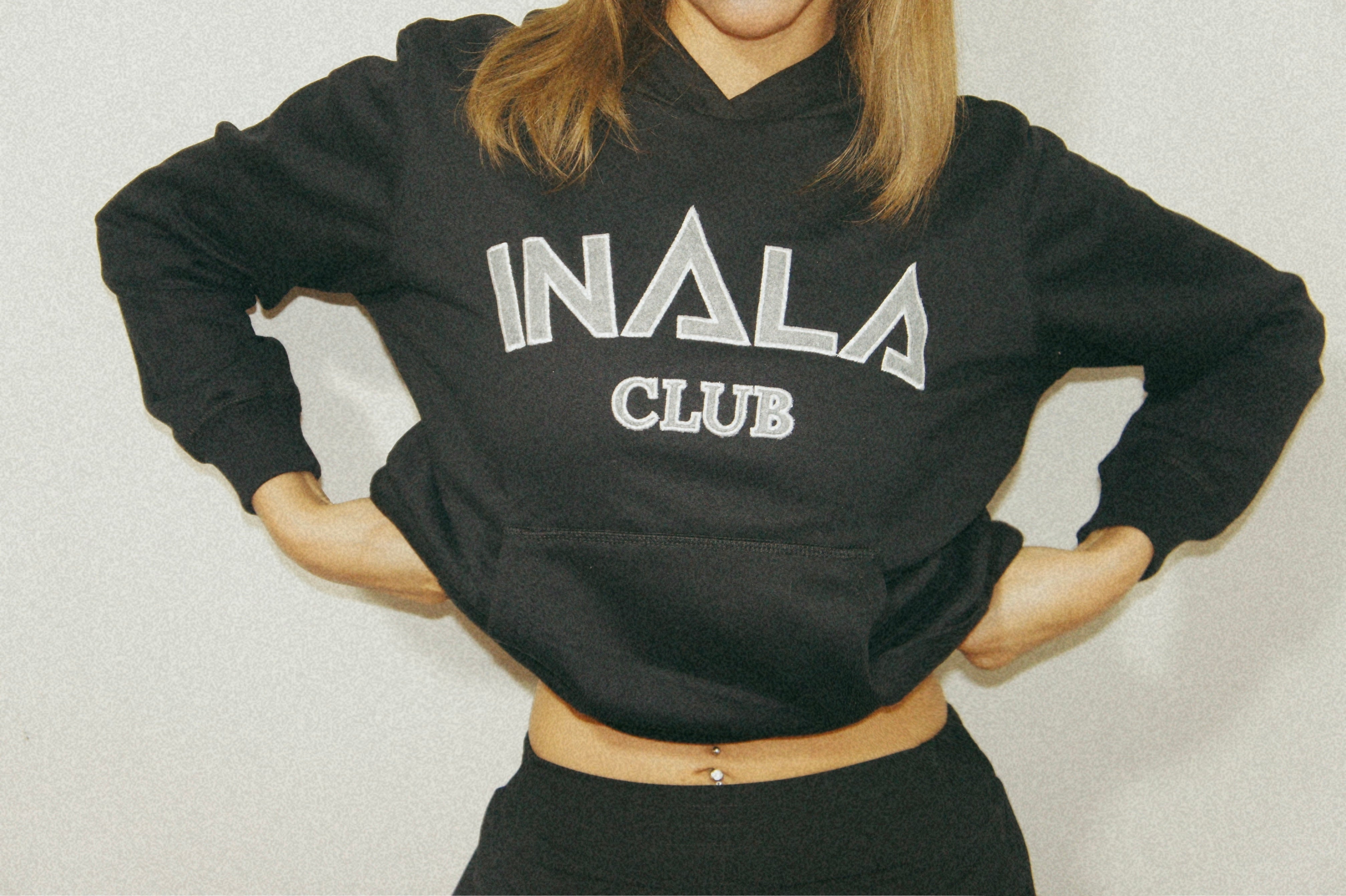 INALA Varsity Hoodie-Black