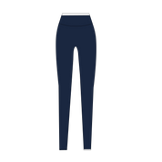 Freedom Contrast Leggings - Navy Blue