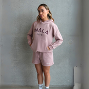 Cozy Sweat Shorts- Pink