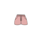 Cozy Sweat Shorts- Pink